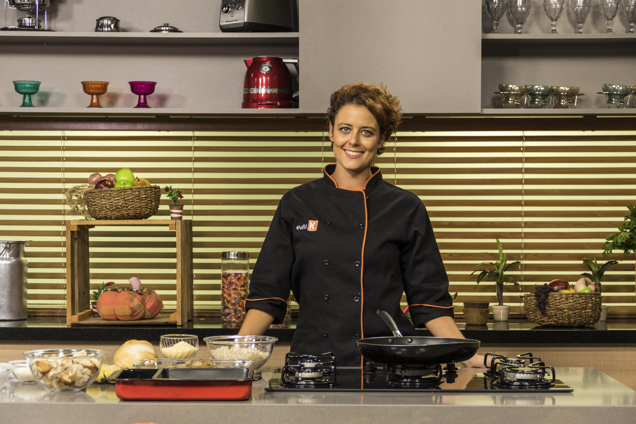 A chef Paloma Zaragoza em curso da eduK: Zero desperdício!